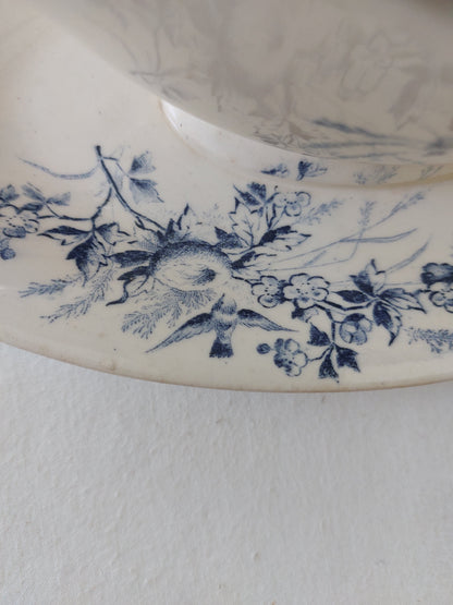 Saucière Terre de Fer Creil et Montereau modèle Linotte