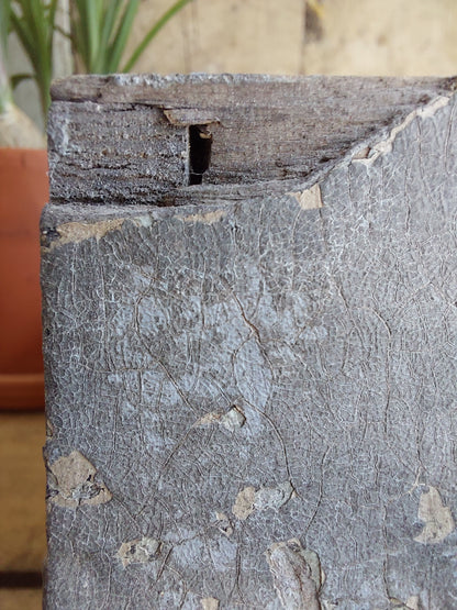 Ancien tiroir à compartiments en bois