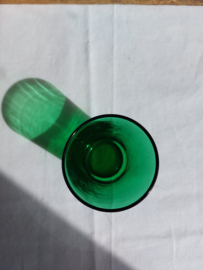 Lot de 6 gobelets à eau vert émeraude